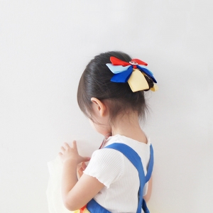[Preorder] Girl Hair Clip Princess Bow Snow White (GHP8856)